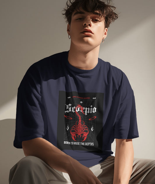 Unisex Oversized Standard - Scorpio zodiac sign T-Shirt