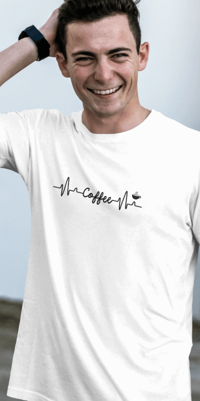 Coffee Pulse Long Sleeve Tee